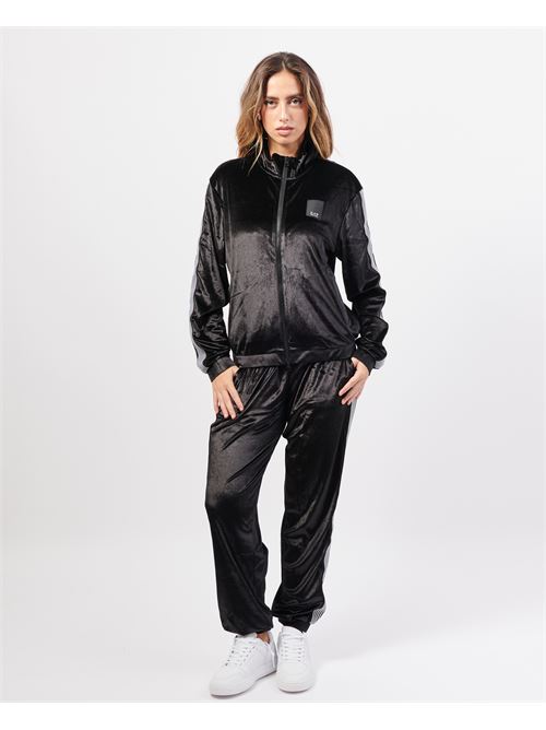 Emporio Armani EA7 women's full zip tracksuit with logo EMPORIO ARMANI EA7 | 6DTV64-TJZDZ1200